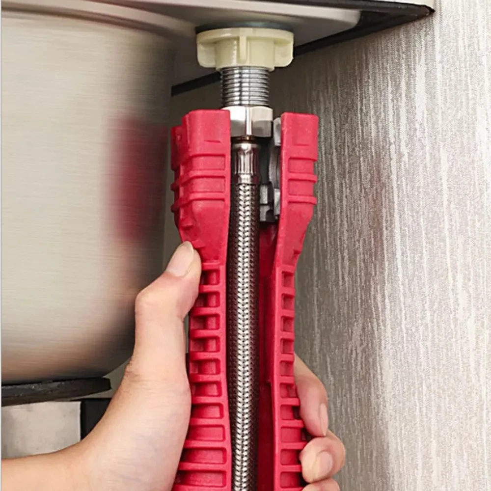 Llave de grifo, instalador de fregadero, tazón de inodoro, lavabo, baño, cocina, fontanería, más Herramientas de reparación e instalación