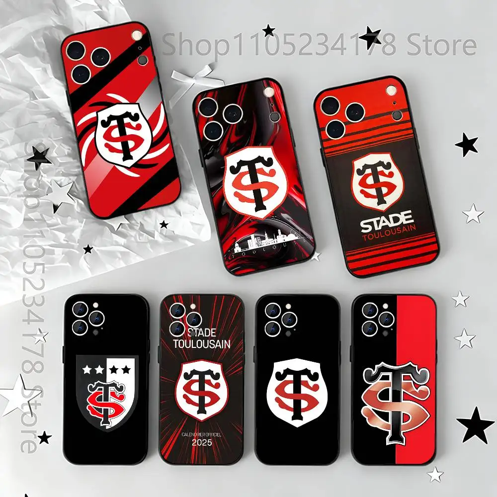 

Stade-E Logo T-Toulousain-s For iPhone 12,16,13,14,15,17,11,Pro,Max,Plus,E,Air,Mini TPU Soft to Skin-friendly phone case