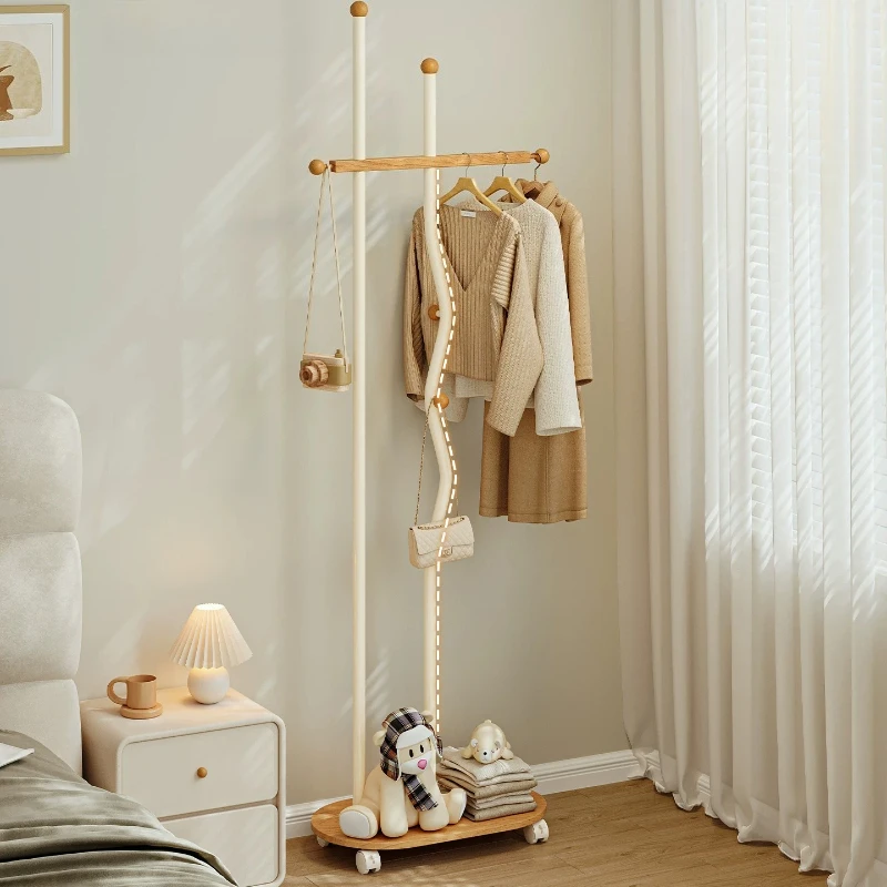 Shelves Hanger Coat Racks For Living Room Office Clothes Stand Drying Rack Bedroom Storage Portable Clothes Entrance Furniture