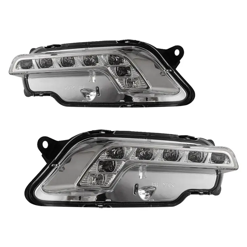 

Practical A2128200756 A2128200856 Daytime Running Light LED Fog Lamps For Mercedes W212 E350 E550 E63 2010-2016