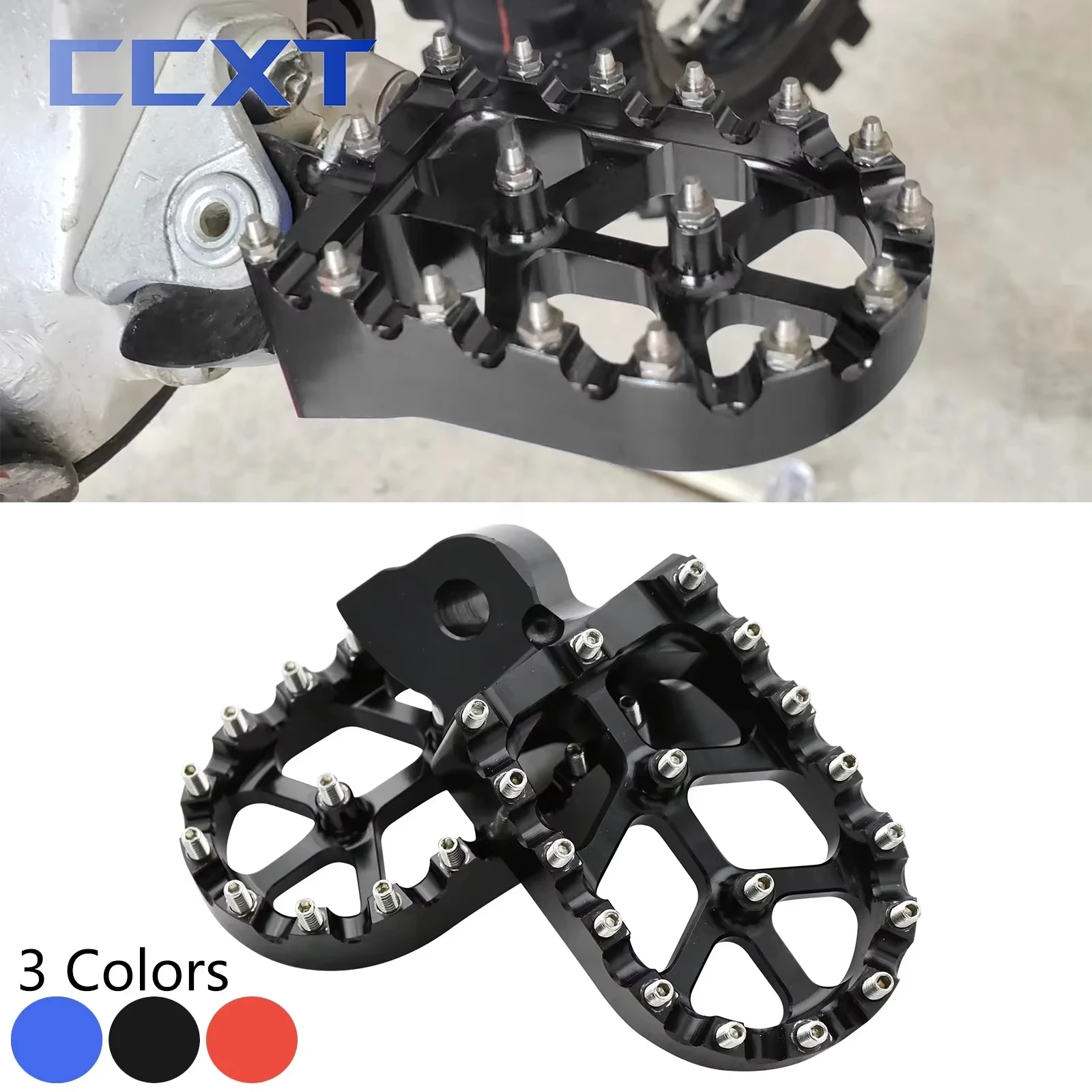 

Motorcycle CNC Foot Pegs Pedals Rests Footpegs Footrest Fit For Yamaha YZ65 YZ85 YZ125 YZ250 YZ250F YZ450F YZ125X YZ250X WR250F