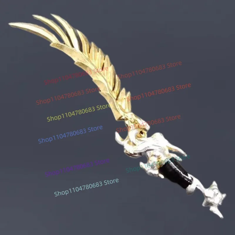 Moc blocos de construção phoenix dupla lâmina mini figura montagem modelo peça exibição anime acessórios dos desenhos animados brinquedo colecionável presente