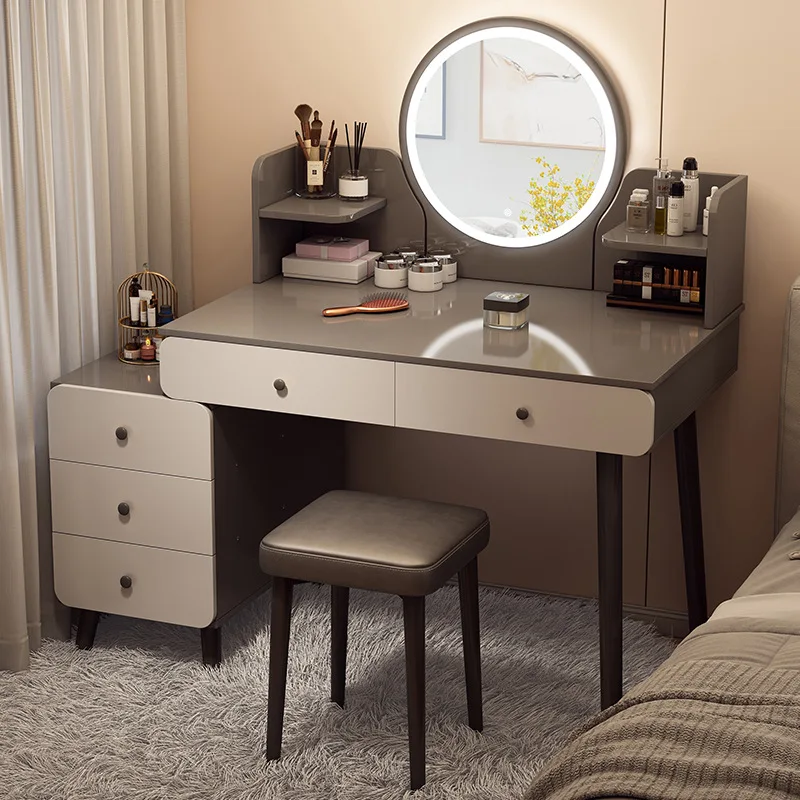 

Dresser small 2024 new model, light luxury bedroom dressing table mirror,