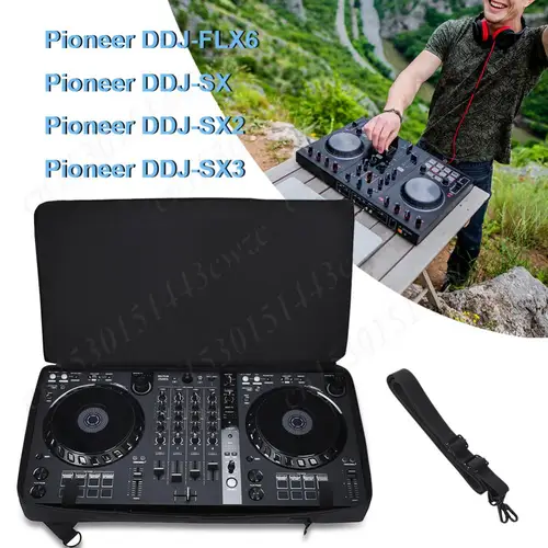 Imagen 2 del producto Bolsa de almacenamiento acolchada para controlador de DJ, para Pioneer DDJ-FLX6, DDJ-SX, DDJ-SX2, DDJ-SX3, funda protectora, antiarañazos