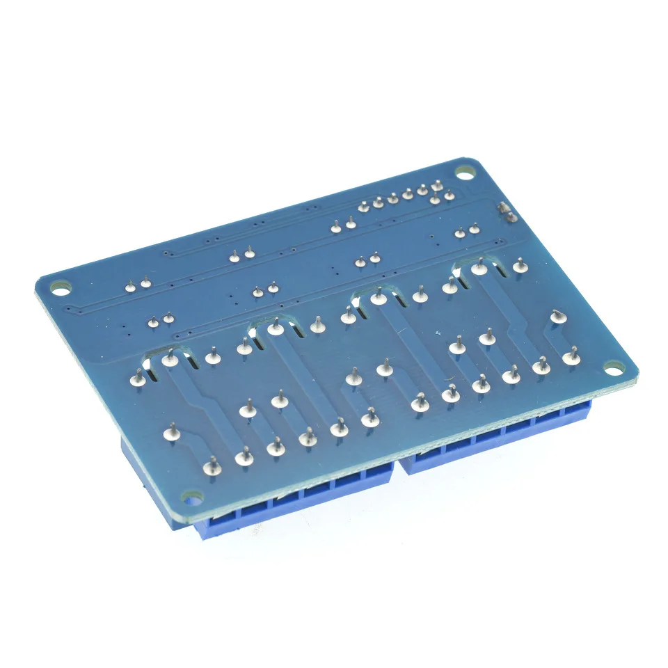 5V 12V 4-Kanal-Relaismodulplatine mit Optokoppler, Niedrigpegel-Auslösung für Arduino ARM PIC – Detail 5