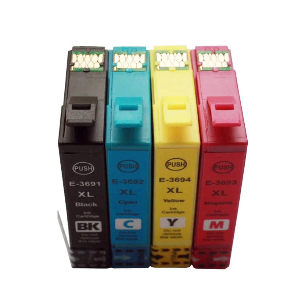 

4 Compatible EPSON 36XL T3691 T3692 T3693 T3694 ink cartridge for Expression Home XP-332a XP-325a Printer