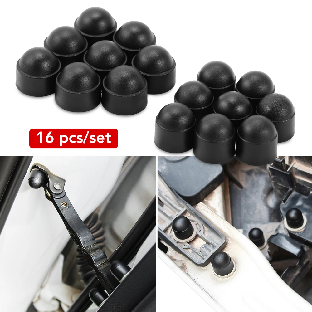 16Pcs/Set Universal Auto Screw Protection Cap for Mazda 323 626 RX-8 RX-7 GJ BP CX-4 CX-7 BM BN MX-3 MX-5 BL GJ GL Axela