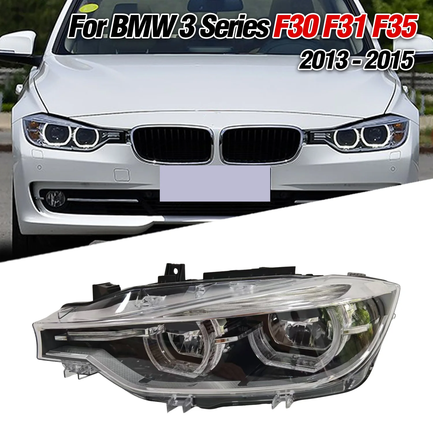 

Headlights For BMW3 Seies F30 F31 F35 2013-2015 Head Lamp LED DRL With Dynamic Turn Signal