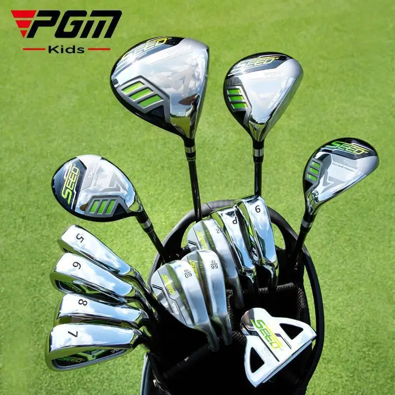 PGM Kids Golf SEED Clubs Set Junior Right Handed Titanium Steel Children Professional Match with Bag JRTG013 Wholesale