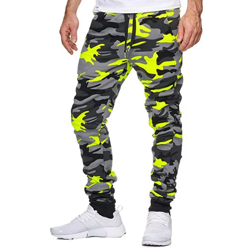 

2024 New Lanyard Men Women Sportwear Camouflage Jogger Baggy Harem Sweatpants Pants Slacks Trousers Legging Large Size M-3XL