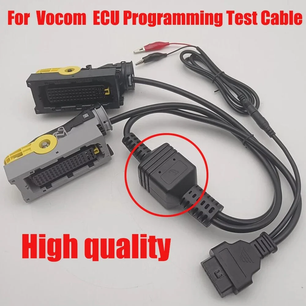 OBDIIVCI For Volvo Mack Vocom ECU Programming Test Cable Common Rail Engine Truck Excavator Diagnosis Work Cable 88894000-A67F