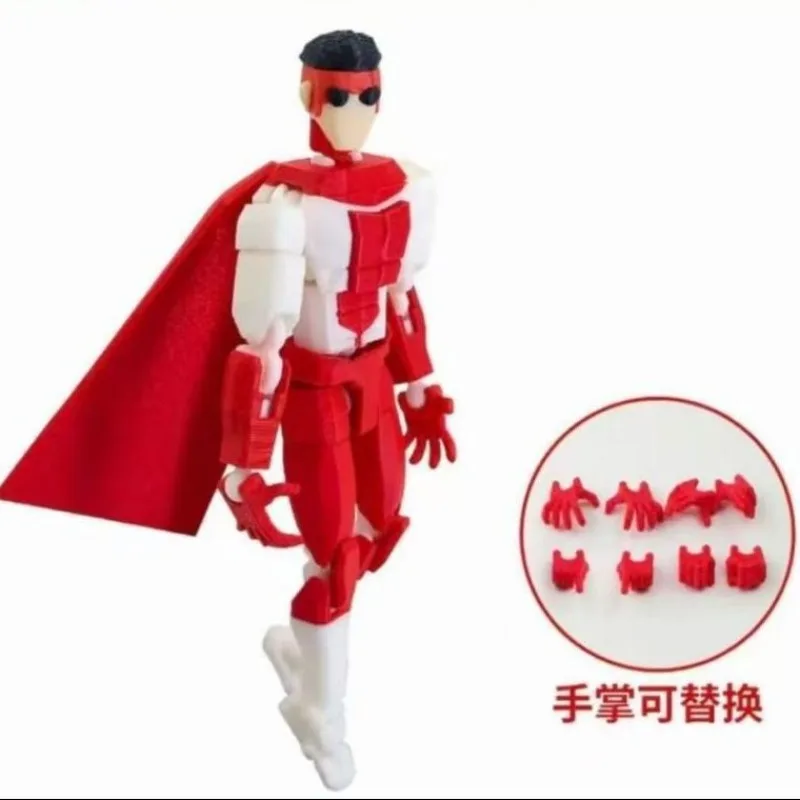 3D Printed Invincible Toys Action Figures Anime Model Lucky Dummy 13 Superheroes Mark Thragg Multi-Jointed Toy Ornaments Gifts