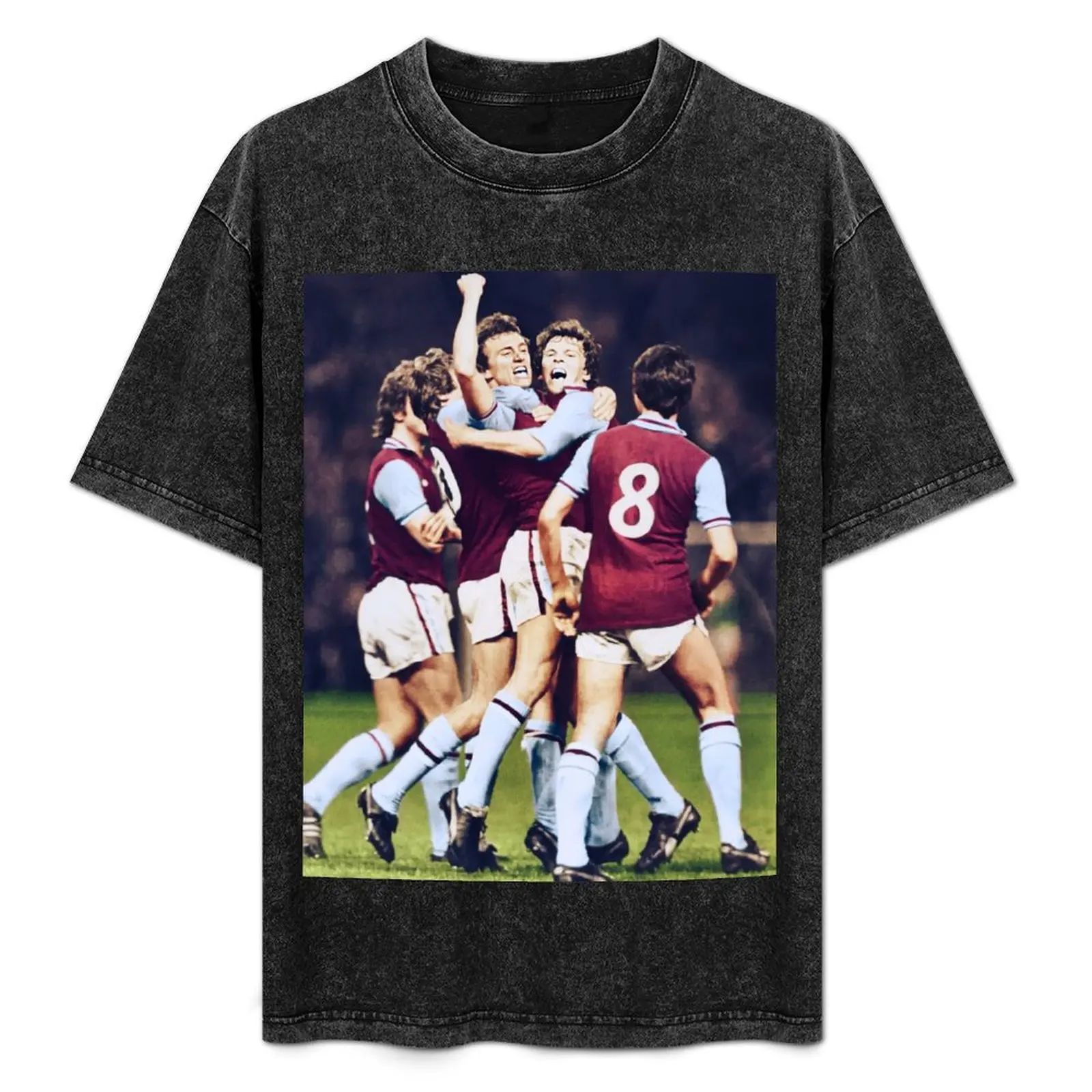 Camiseta Villa Tony Morley, Deportiva, Casual, de Secado Rápido