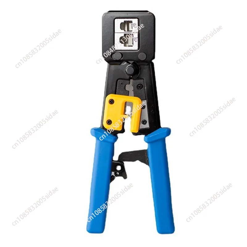 New Ethernet FB-376Z Cat5e Cat6 Network Cable Hand Cutter Crimper Pass Through RJ45 pliers ez Crimping Tool