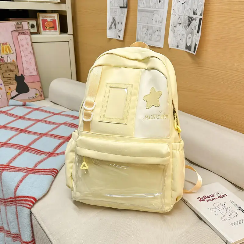 2026 Fashion Trend Zipper New Backpack Large Capacity Waterproof Design Women's Commuting Comfortable Backpack