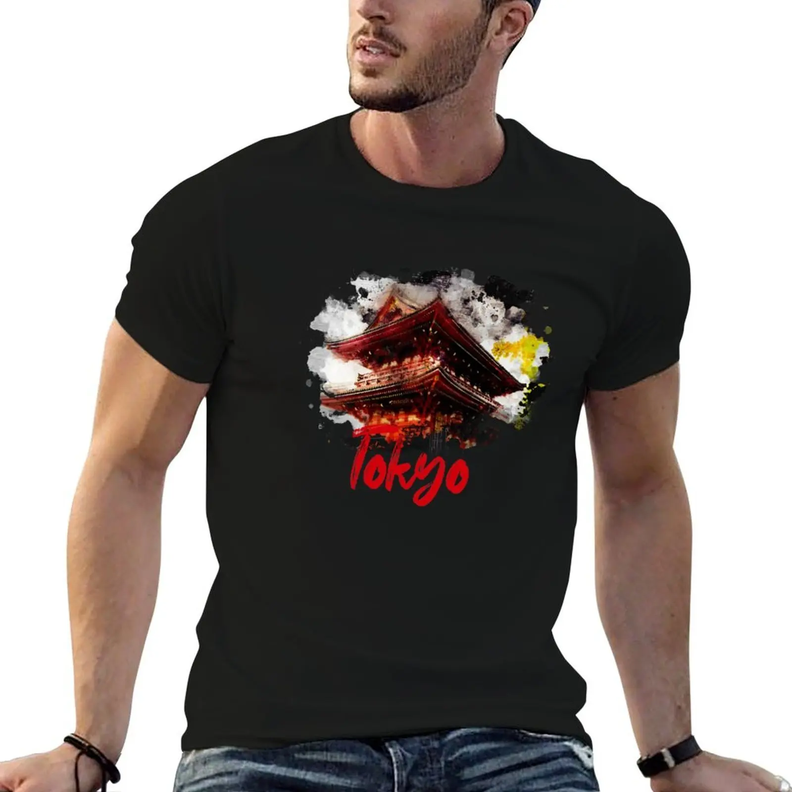 

shirt for oversize T-Shirt cotton t man t shirt anime t man 100 percent cotton shirts TOKYO