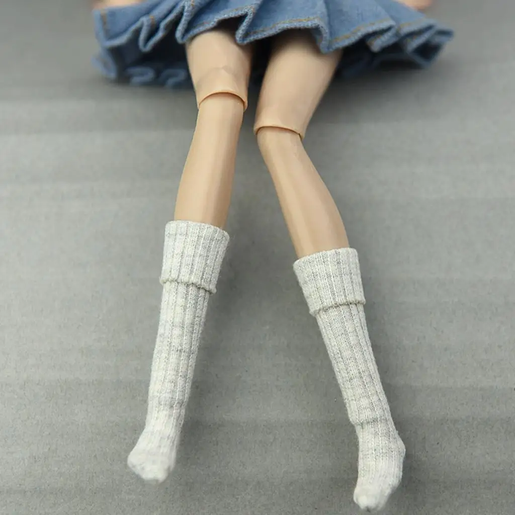 1 6 Doll Dress Up Lace Socks Clothes Accessory Stocking for Girl Baby Dolls Outfit Fitting Blythe