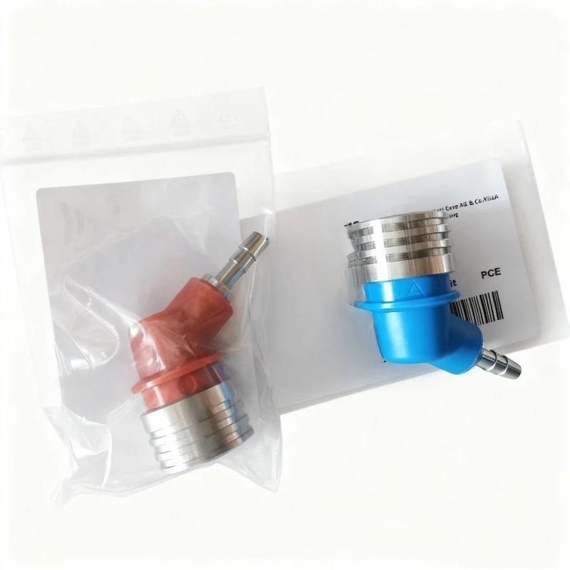 Red and blue bypass connector 4008 series hemodialysis machine bypass quick connector red and blue new disassembly accessories