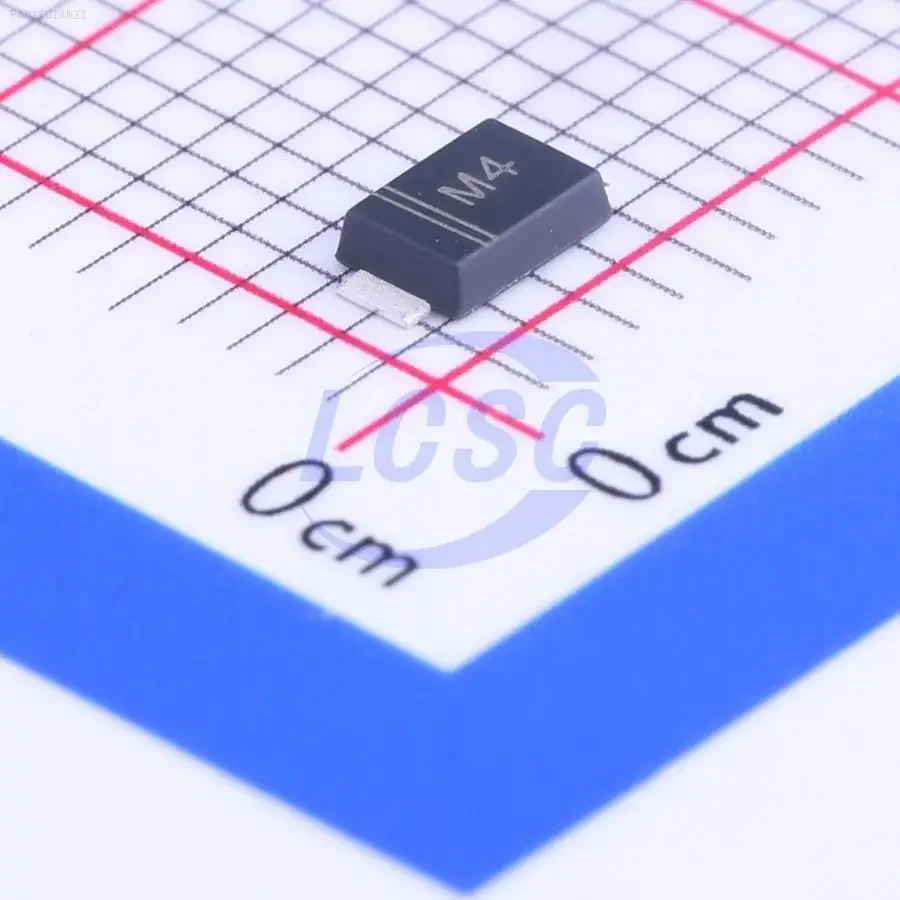 10PCS   1N4004F 1A Independent Type 400V 1.1V@1A SMAF Diodes - General Purpose ROHS