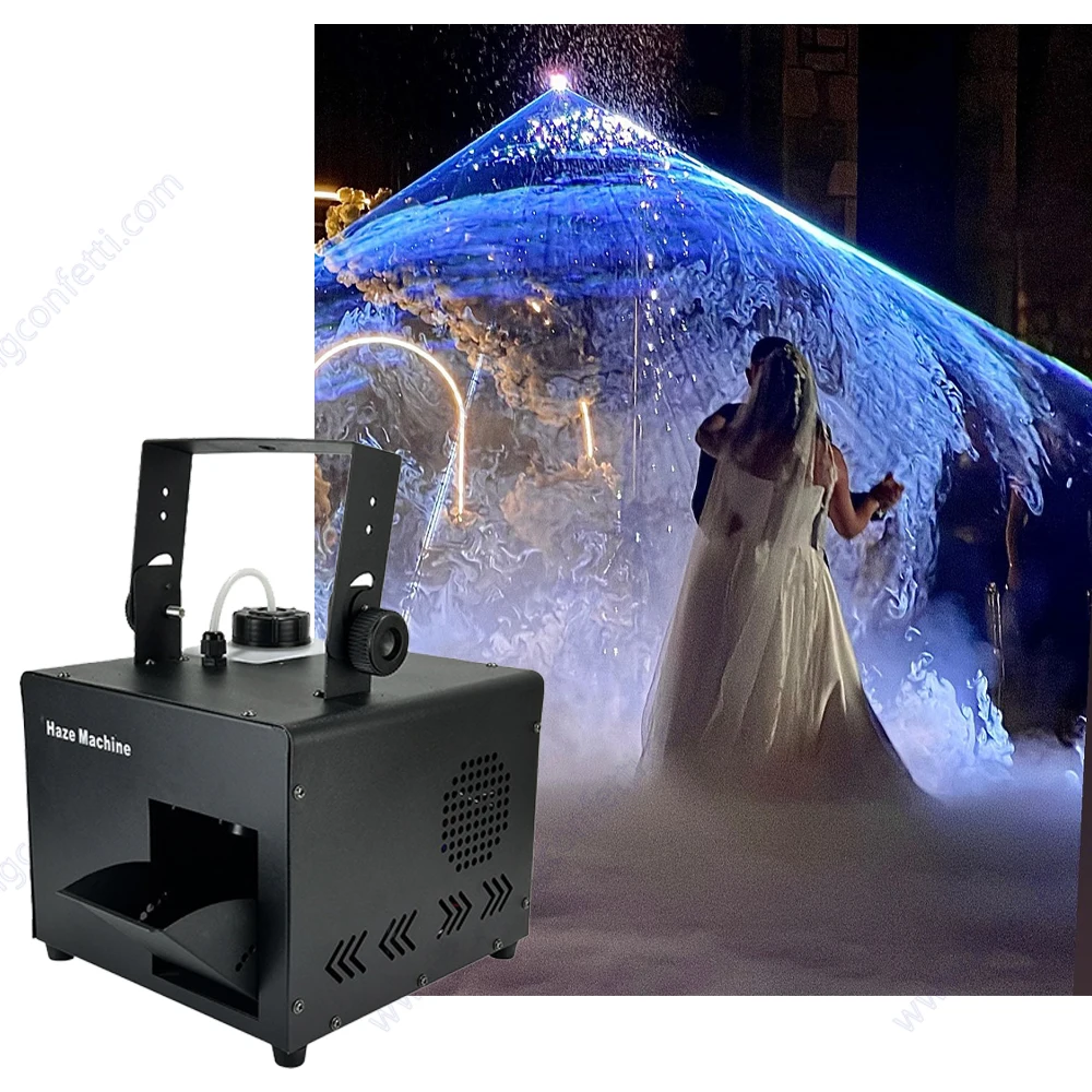 

1000w DMX Haze Smoke Machine Stage DJ Wedding Bride Film Crew Forest Mist Effect Fogger Atomizing Disco Laser Ring Ceremony Show