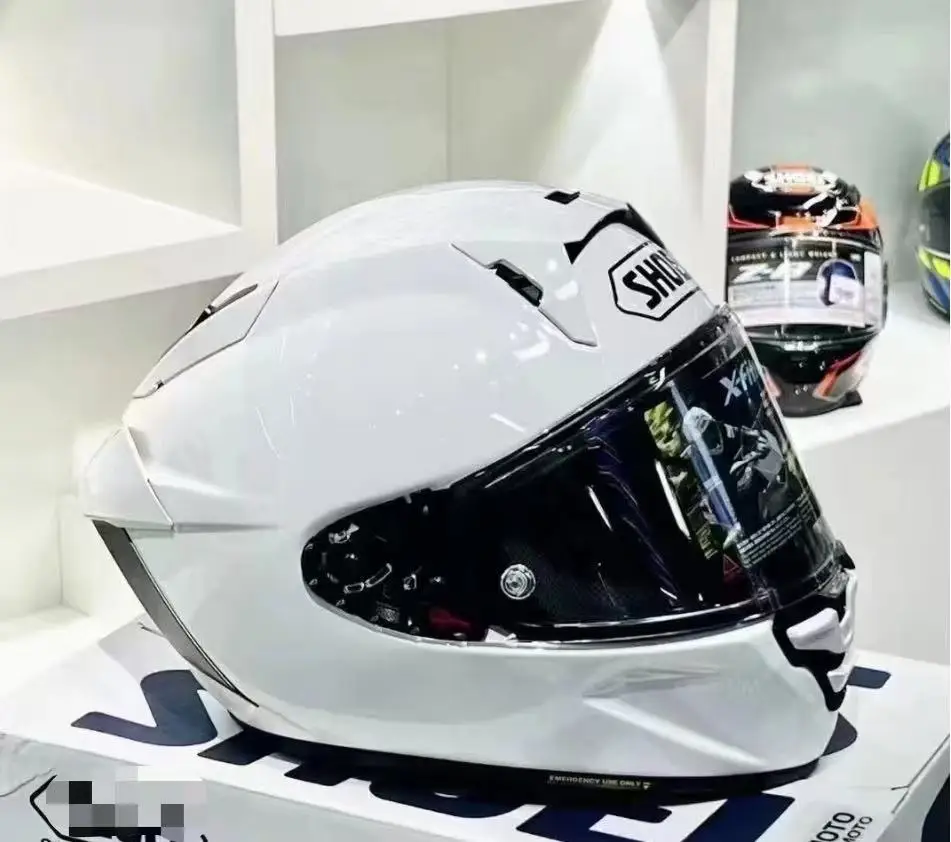 

Full Face Motorcycle helmet X-15 x-fifteen X-SPR Pro Glossy WHITE Riding Motocross Racing Motobike Casco De Motocicleta