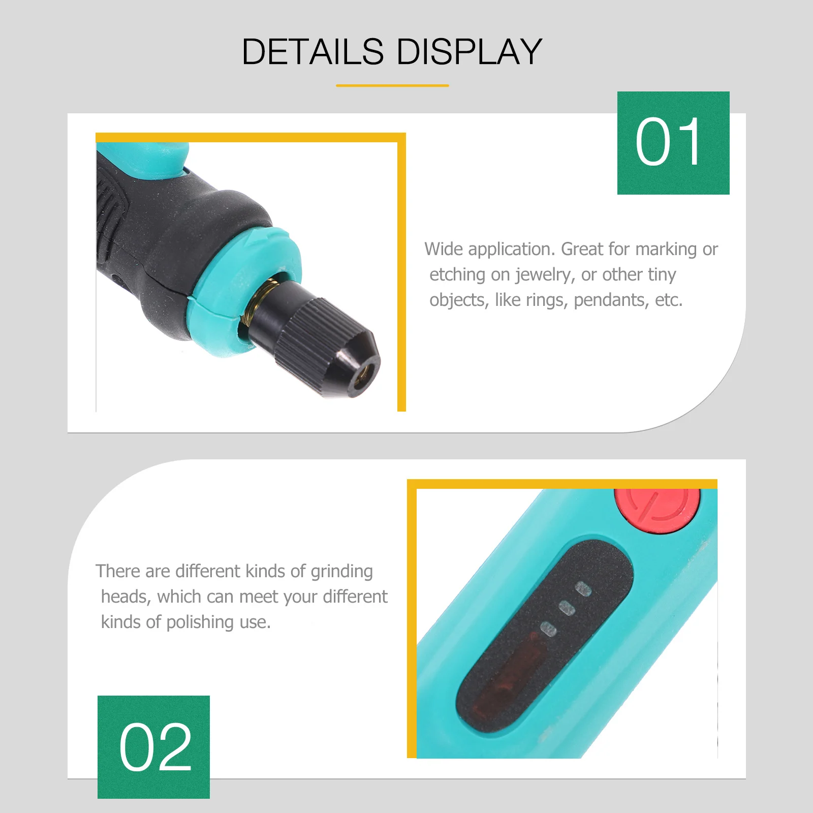

1Set Professional Engraving Pen Cordless Electric for Wide Application in Jewelry Wood Carving Polishing Electric Grinding Pen