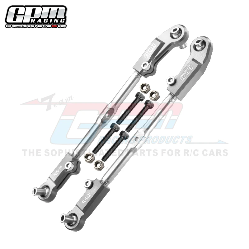 GPM Aluminum 7075+Stainless Steel Adjustable Front Steering Tie Rod For Kraton