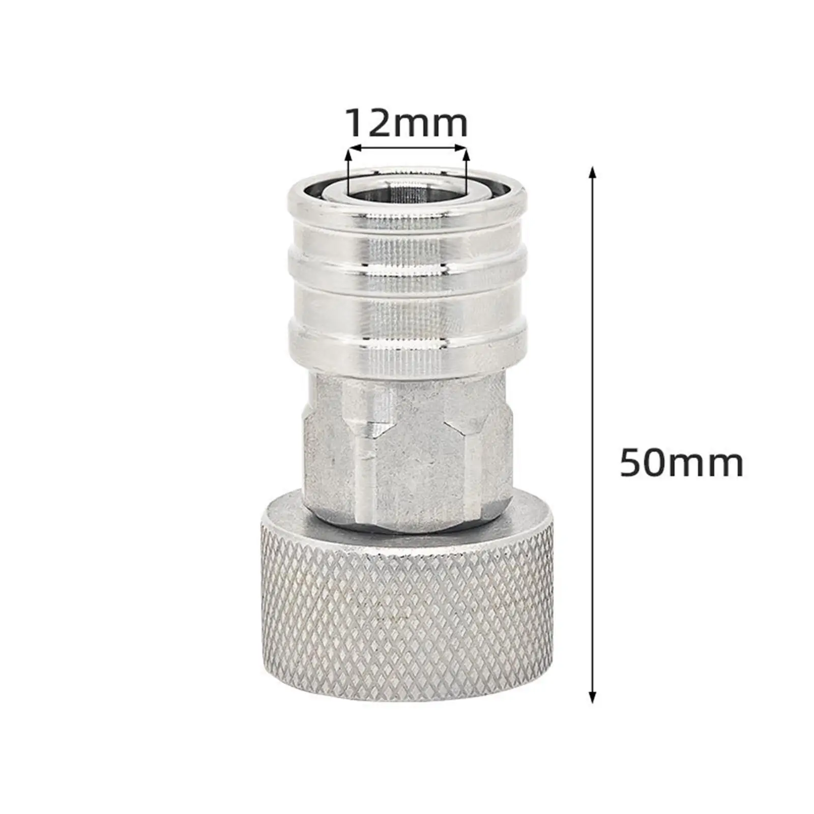 

Professional Pressure Washer Adapter 3/4 GHT to 1/4 Quick Connect Fitting for Garden Hose High Pressure Water Tools