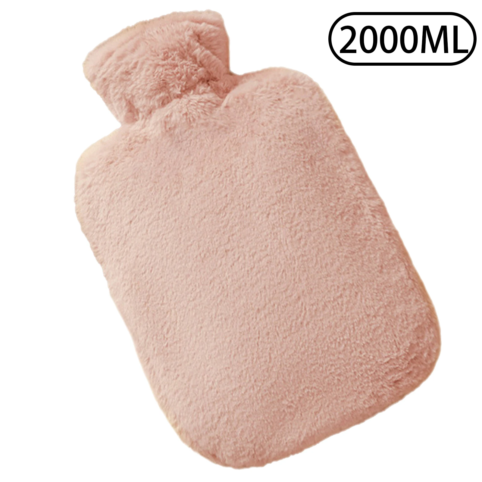 1Pc Hot Water Bag Filling Hand Warmer Thicken Fuzzy Portable Detachable Safety Warming Products Adult Kids Alleviate Pain Aches