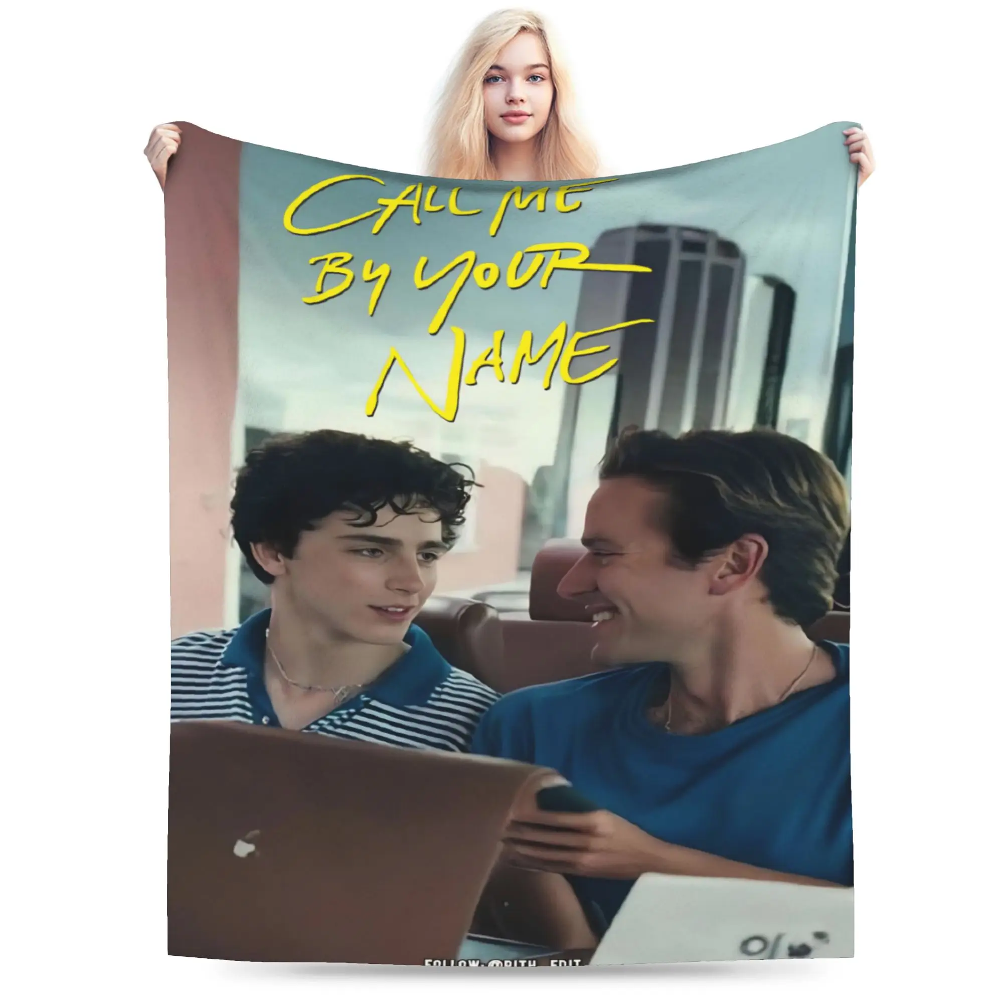 Call Me by Your Name Blanket Multi-size Soft and Lightweight  Throw Blankets for Sofa Couch and Bed