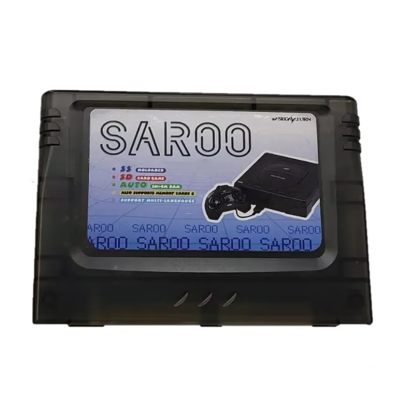 New SAROO Fenrir ega Saturn ODE/CD Switcher Wuxi SS HDloader Game Reader Support SD TF Menory Cards Play Games Without CD