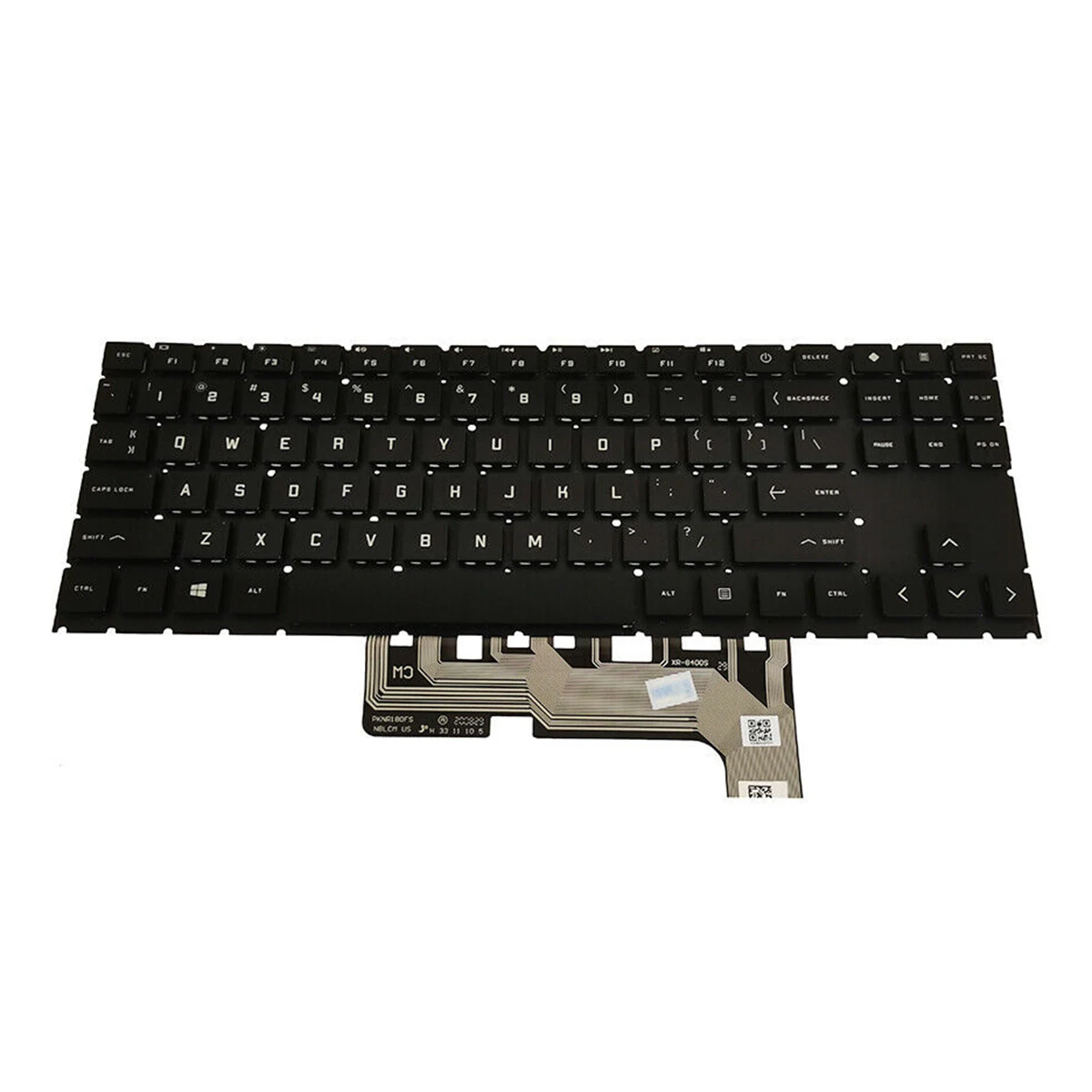 Imagem -03 - Omen 16-b0005dx 16-b0013dx 16. Teclado de Jogo de Polegada Preto Colorido Retroiluminado hp