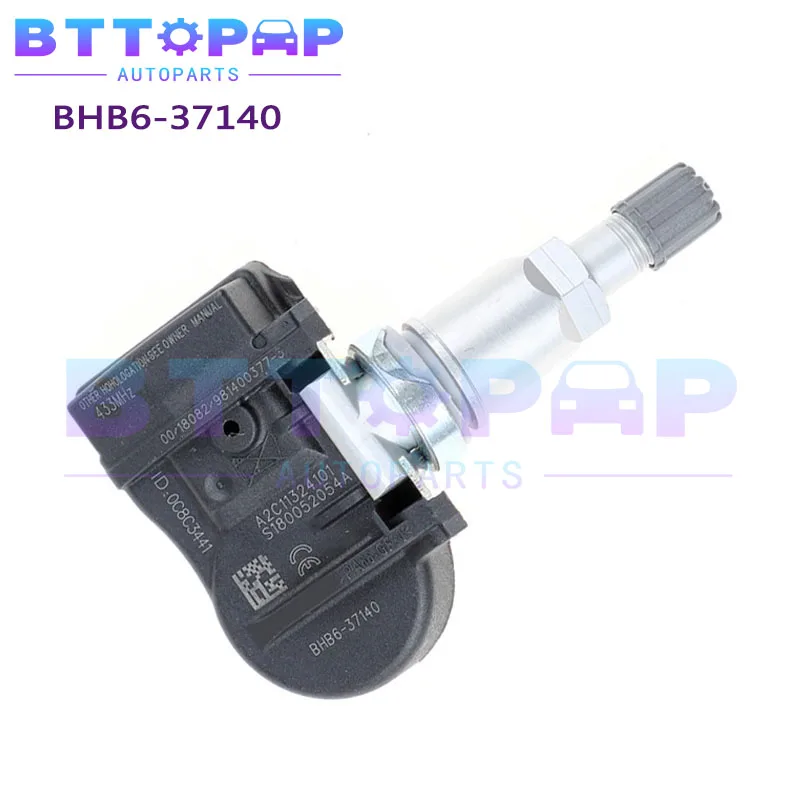 433MHZ TPMS Tire Pressure Sensor for 2008-2020 Mazda 2 DE 5 CW 6 CX-3 DJ1 CX-5 GH KF CX-7 CX-9 MX-5 New BHB637140 BHB6-37140