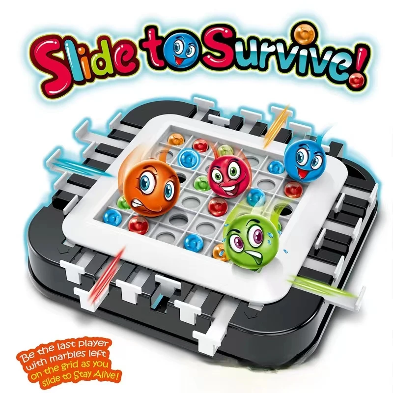 Catapult Rainbow Beads Elimination Fun Game Parent Child Interactive Board Games Logic Thinking Training Puzzle Toys Gifts