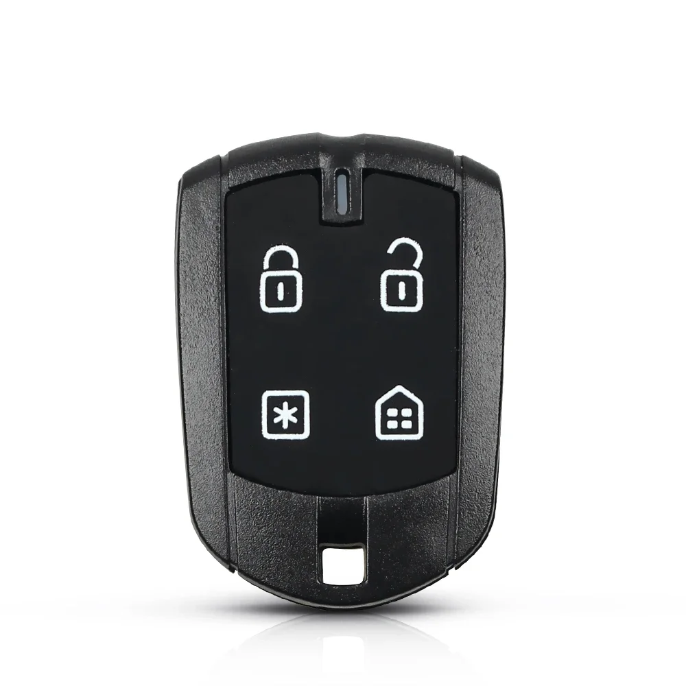 KEYYOU For Brazil Positron Alarm 4 Button Remote Control Key Cover Case Auto Parts New Replacement Car Key Shell