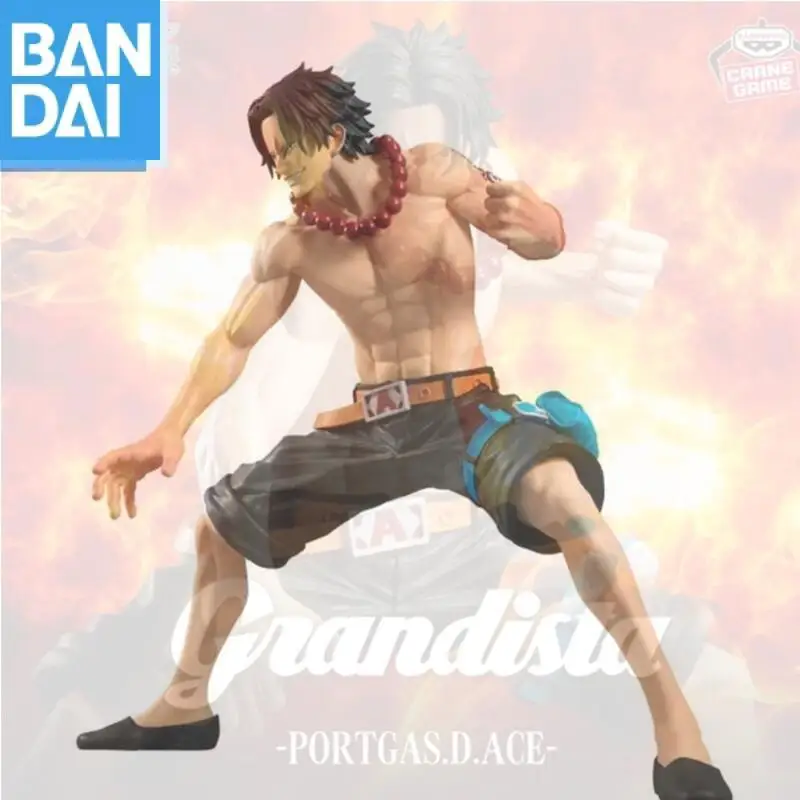 

Bandai Namco Banpresto One Piece Grandista-Portgas D Ace Pvc 20Cm Anime Character Model Collection Toys Gifts In Stock Original