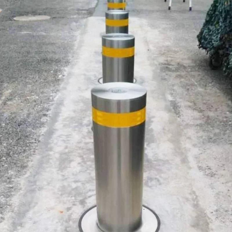 

Supplier 304 316 Stainless Steel Rising Bollard Automatic Post Lifting Price Remote Control Parking Hydraulic Bollards Outdoor