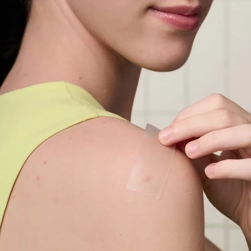 Hydrocolloïde onzichtbare waterdichte anti-acne-pleisters Waterdichte en ademende puistjespleisters met salicylzuur