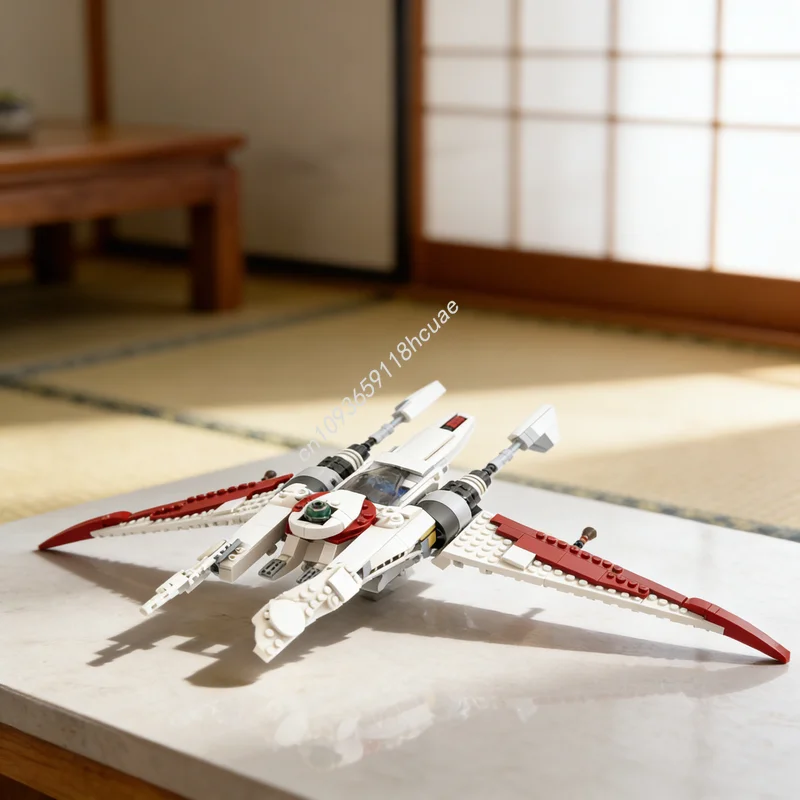 

Набор для сборки модели звездного истребителя MOC Clone Vector, 398 деталей, конструктор, архитектурная модель, подарок на Рождество, развивающая игрушка