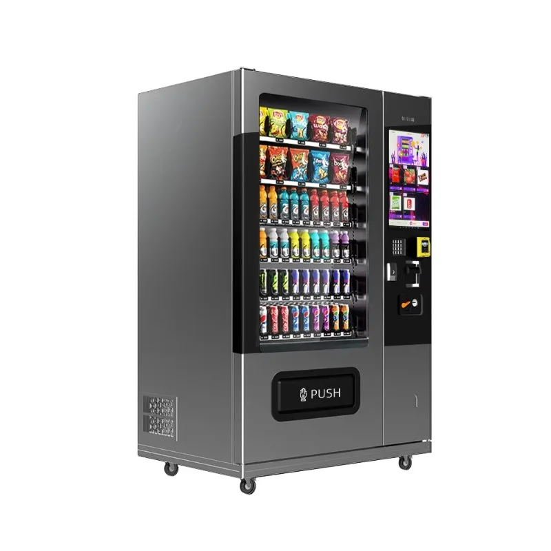 Cinema Snack Drink Vending Machine Custom Movie Themed Product Layout Fast Outlets For Audience Intermission Quick Self Purchase