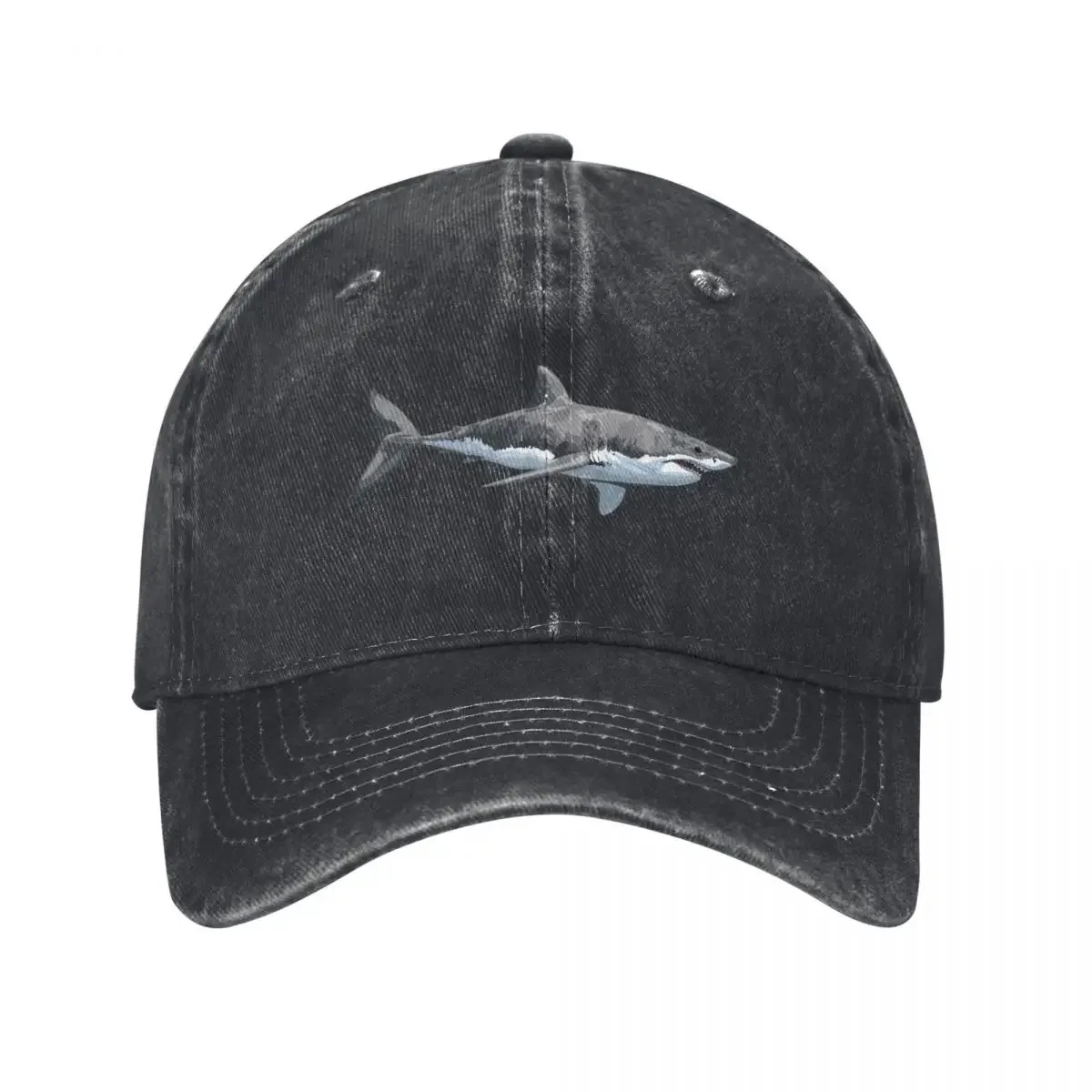 Great White Shark Baseball Cap Visor Golf Men Luxury Brand Women's