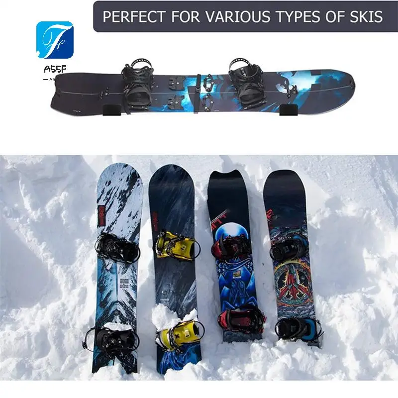 

A55F-Минималистичная стойка для сноуборда, настенное крепление для хранения вещей Минималистичная настенная стойка для серфинга/крепление для дисплея Простота в использовании Средний