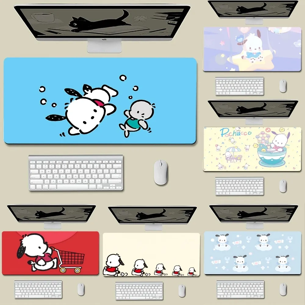 

MINISO P-Pochacco Mousepad New Arrivals Large Gaming Mousepad L XL XXL Gamer Mouse Pad Size For Keyboards Mat