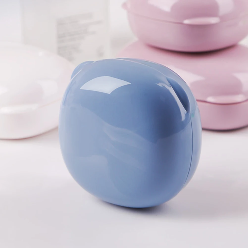 

Portable Soap Box Waterproof Travel Soap Dish Leachate Holder Drainage Design Slim Mil Case Gym Outdoor