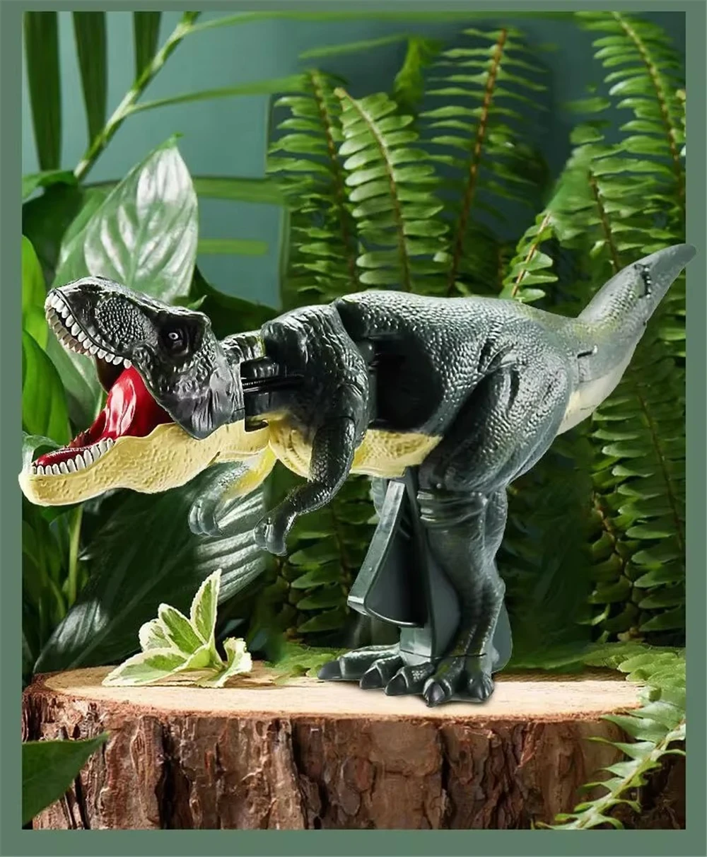 Novedad, juguete de dinosaurio de descompresión para niños, divertido juguete interactivo de agarre de dinosaurio, prensa de dinosaurio, cumpleaños, regalo de Navidad