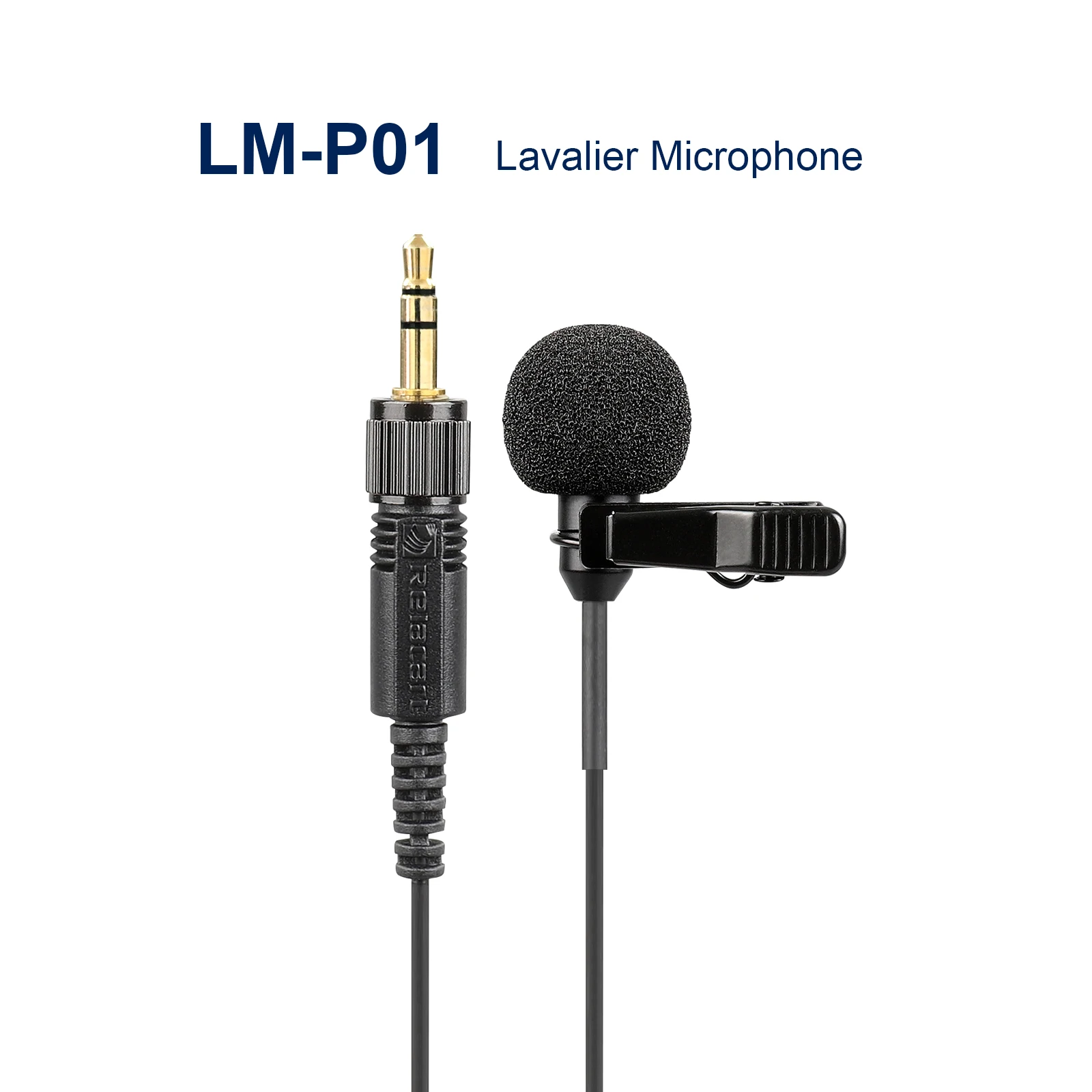 

Relacart LM-P01 6m Lavalier Microphone Wireless Clip on Lapel 3.5mm Mic for Camera iPhone