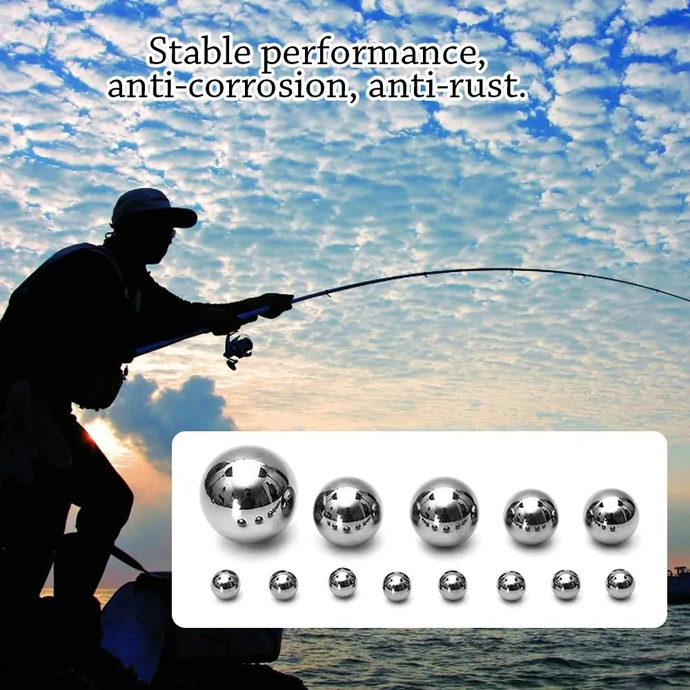 10/30Pcs New Nice-Designed Fishing Tungsten Alloy Fly Tying Material Slotted Bead Tungsten Beads ball