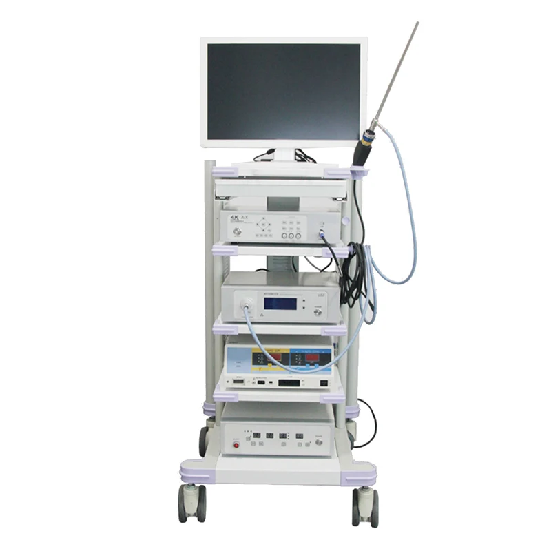 China medical supply endoscopy  system trolley laparoscopic surgery set