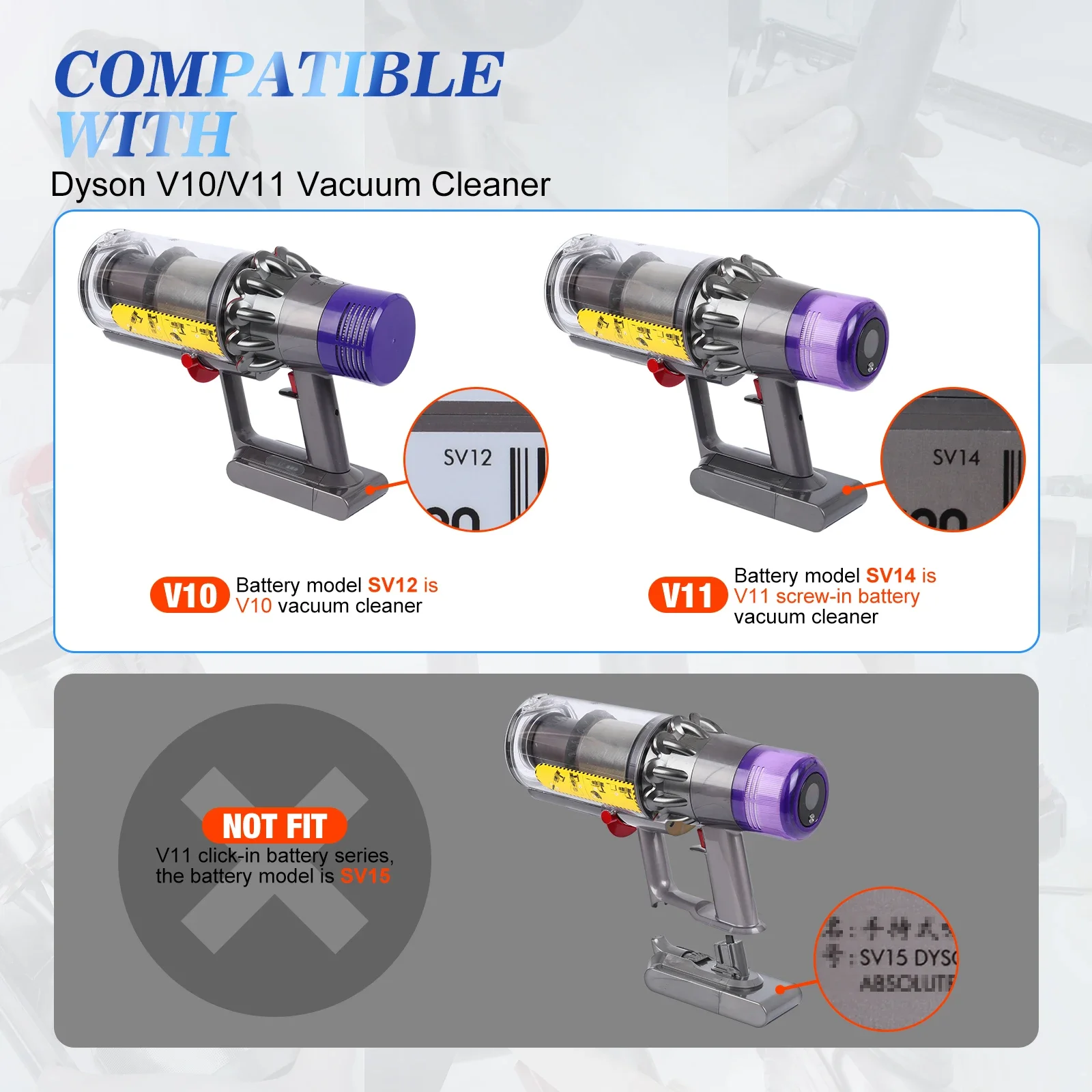 Metal Trigger Switch Button for Dyson V10 V11 SV12 SV14 with Full Repair Tools Kit, Power Switch Button replacement image 6