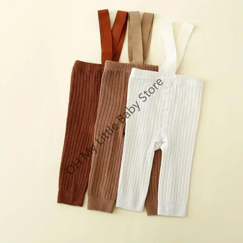 جوارب طويلة قطنية M76C للفتيات الصغيرات بلون سادة، سراويل قصيرة ناعمة